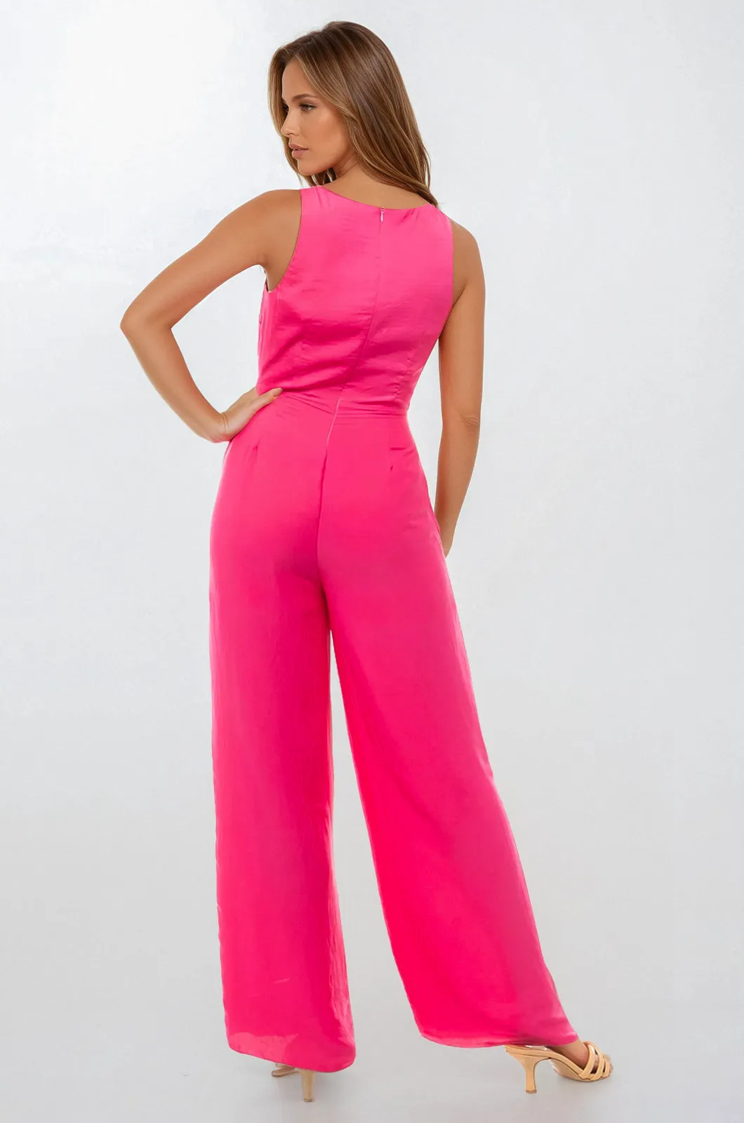 Waist Cut Out Jumpsuit