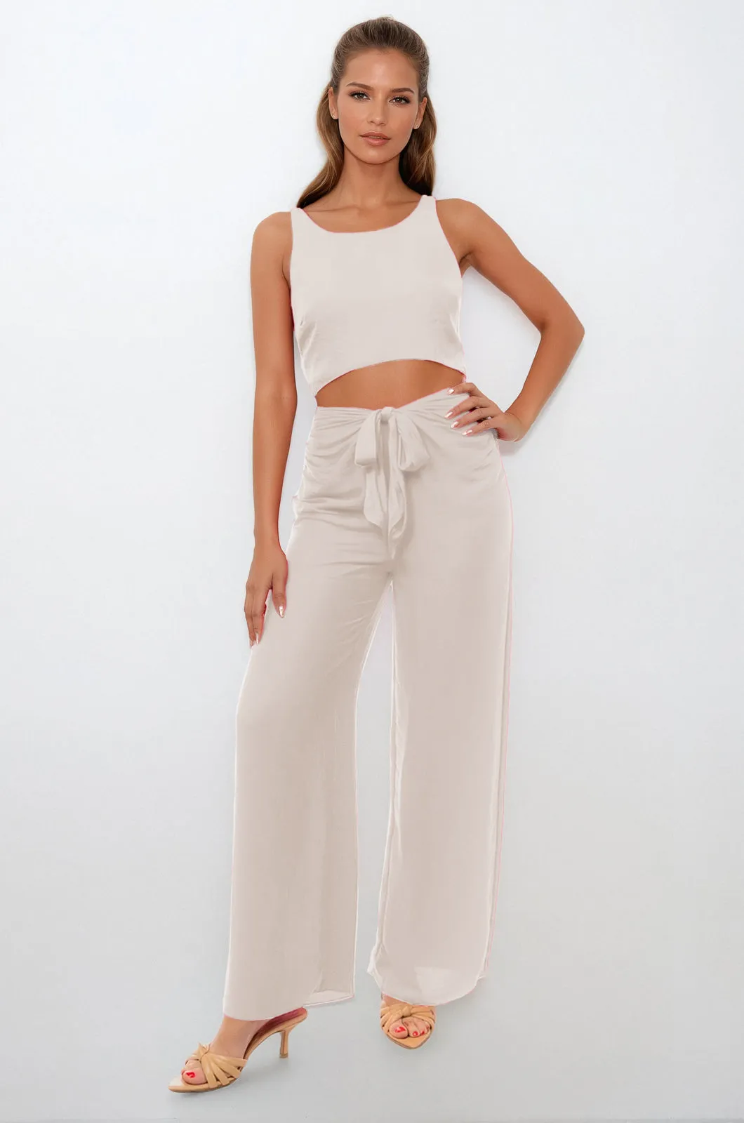 Waist Cut Out Jumpsuit