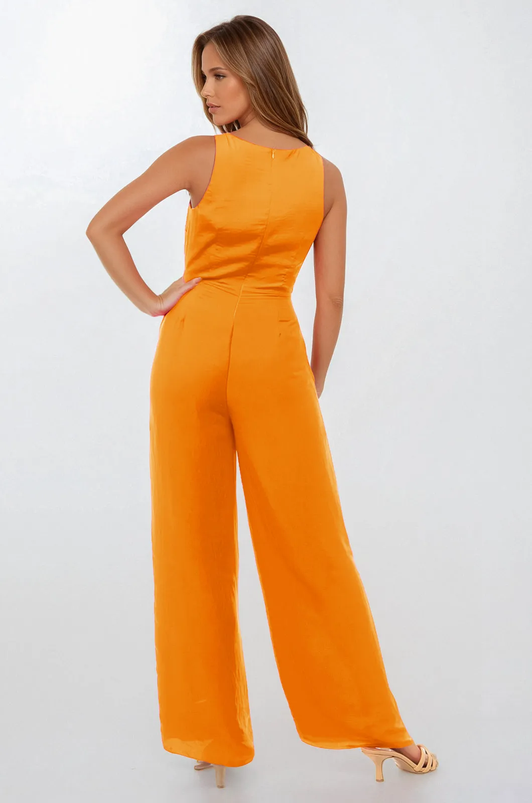 Waist Cut Out Jumpsuit