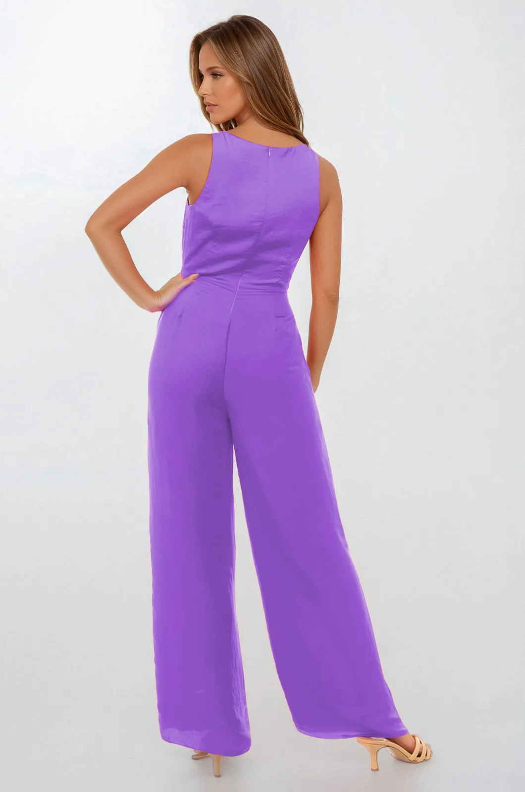 Waist Cut Out Jumpsuit