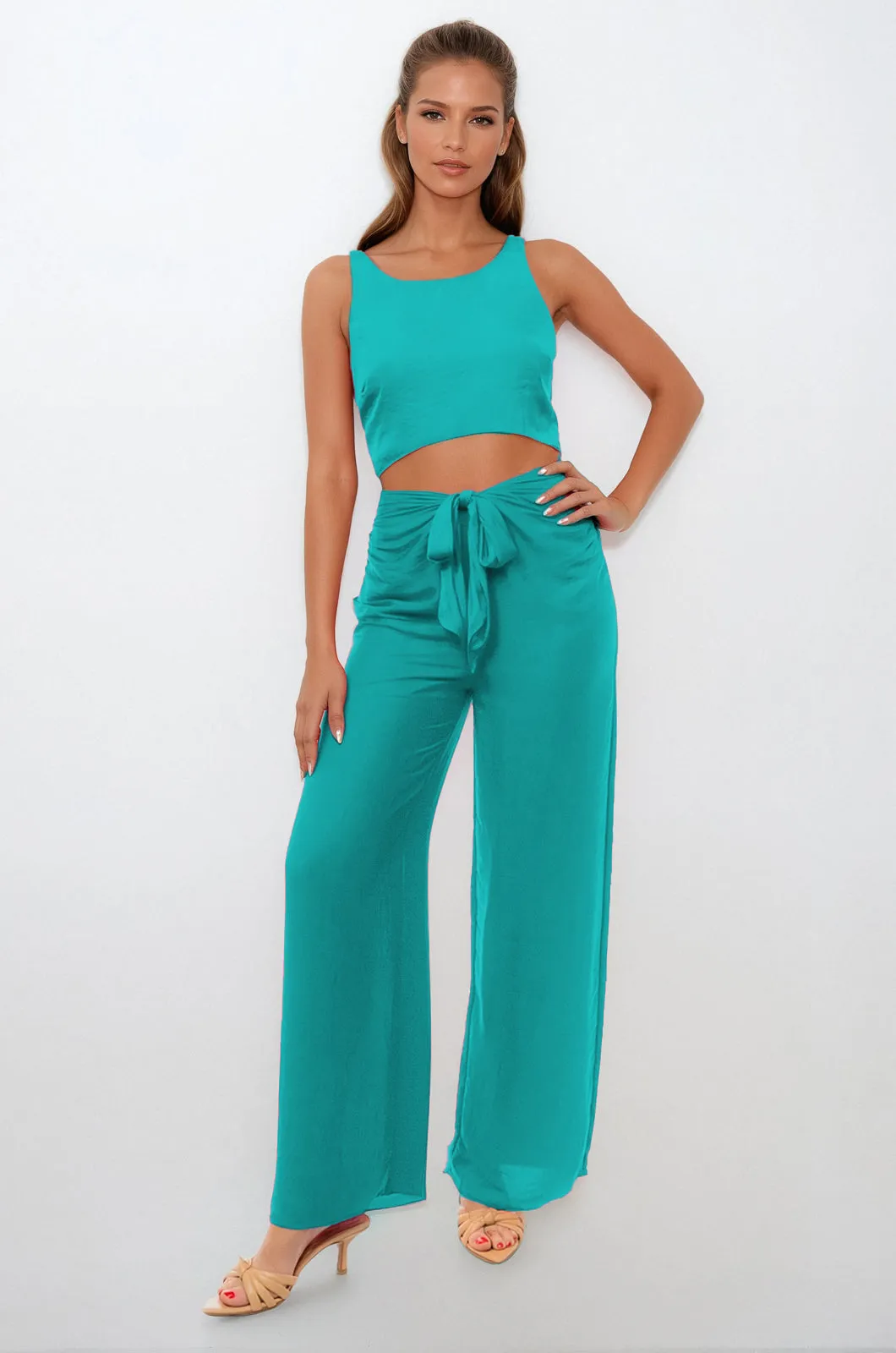 Waist Cut Out Jumpsuit