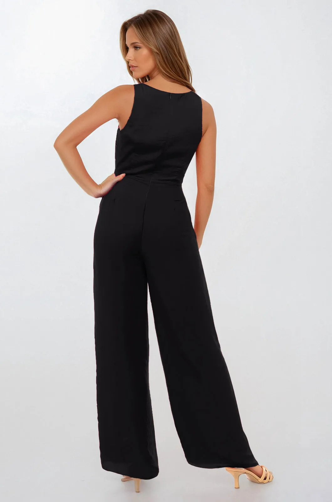 Waist Cut Out Jumpsuit