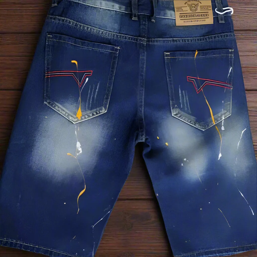 Warren Stylish Distressed Denim Shorts