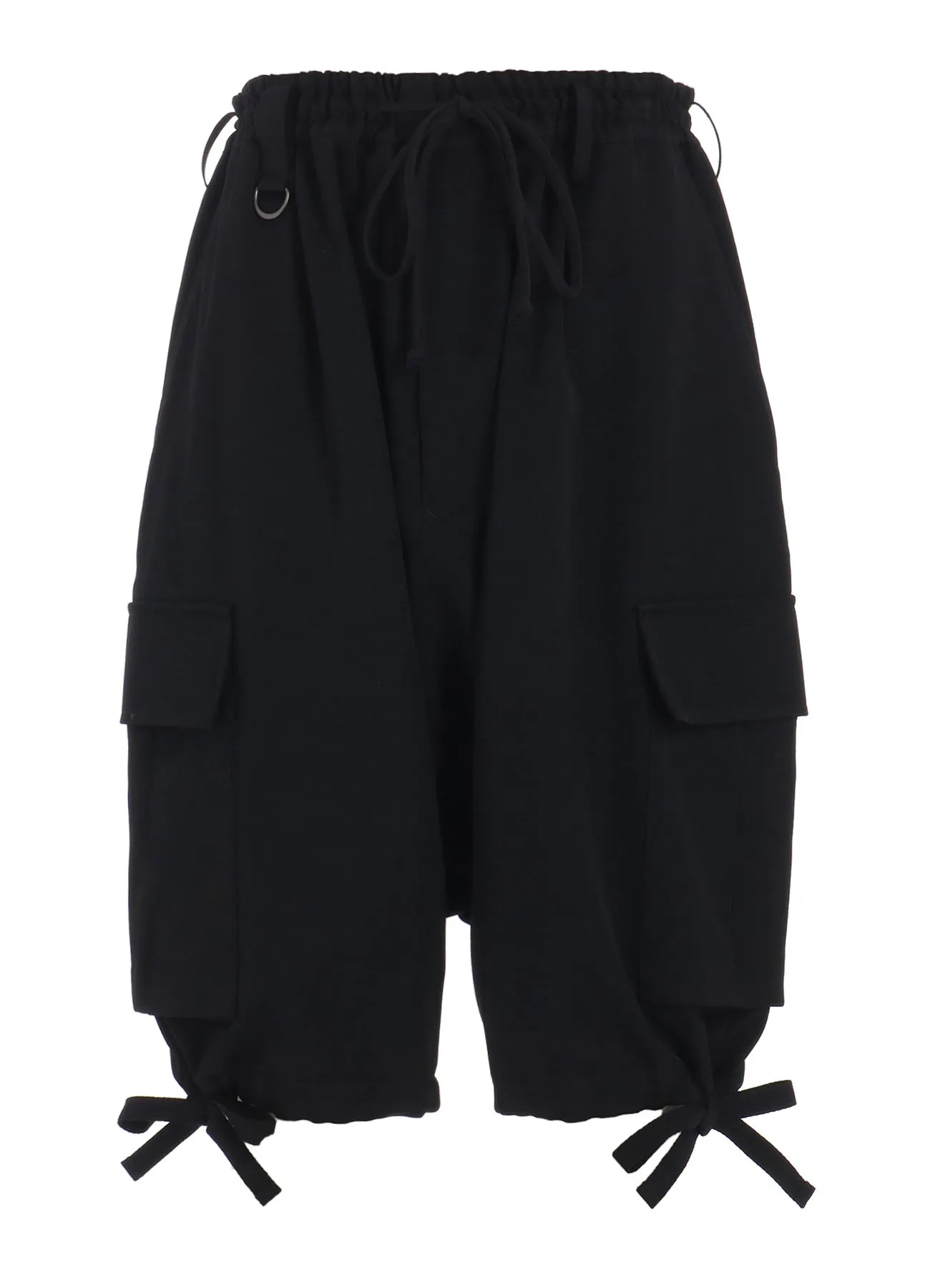 WASHER WOOL GABARDINE SARUEL CARGO SHORTS