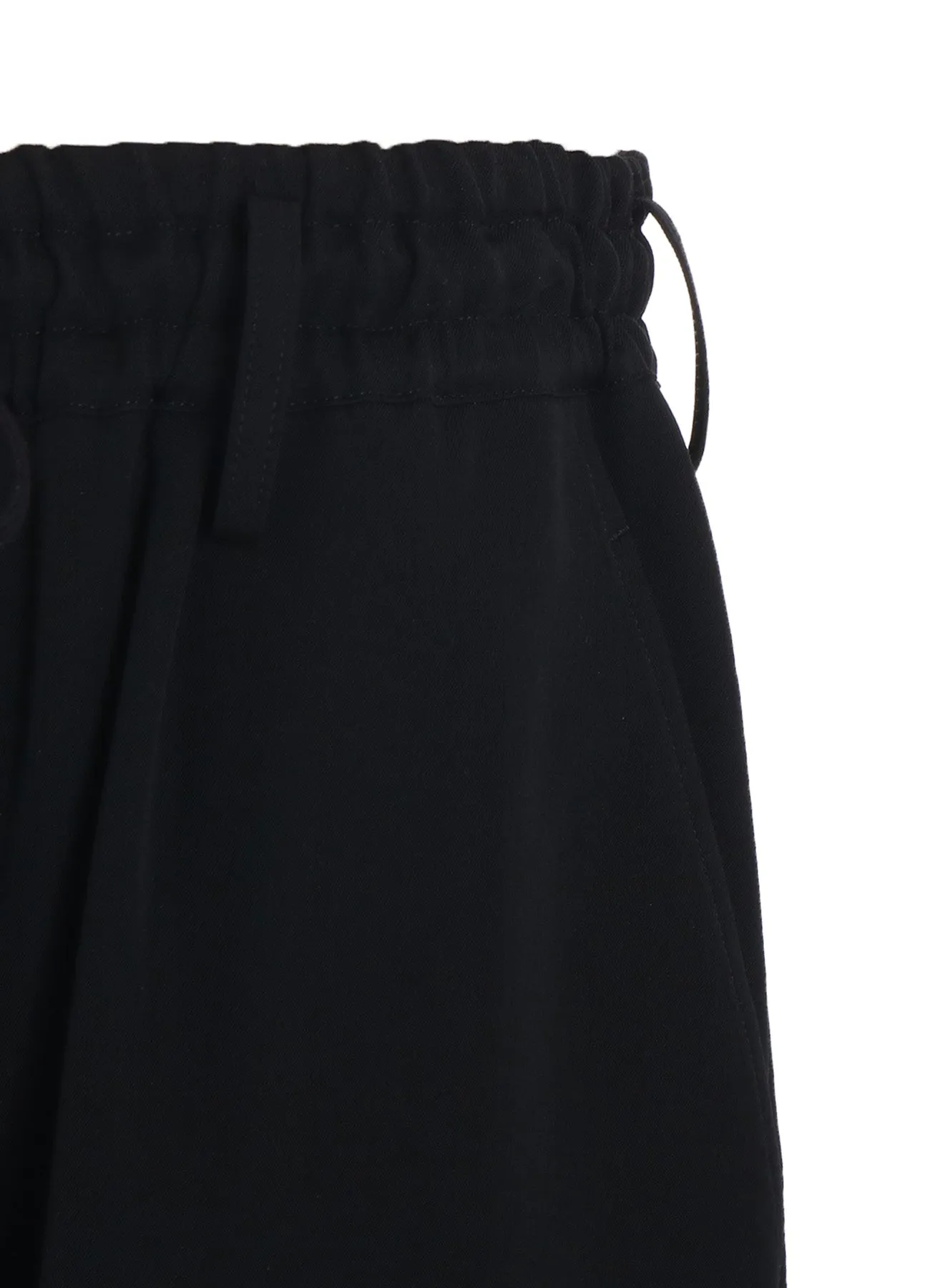 WASHER WOOL GABARDINE SARUEL CARGO SHORTS