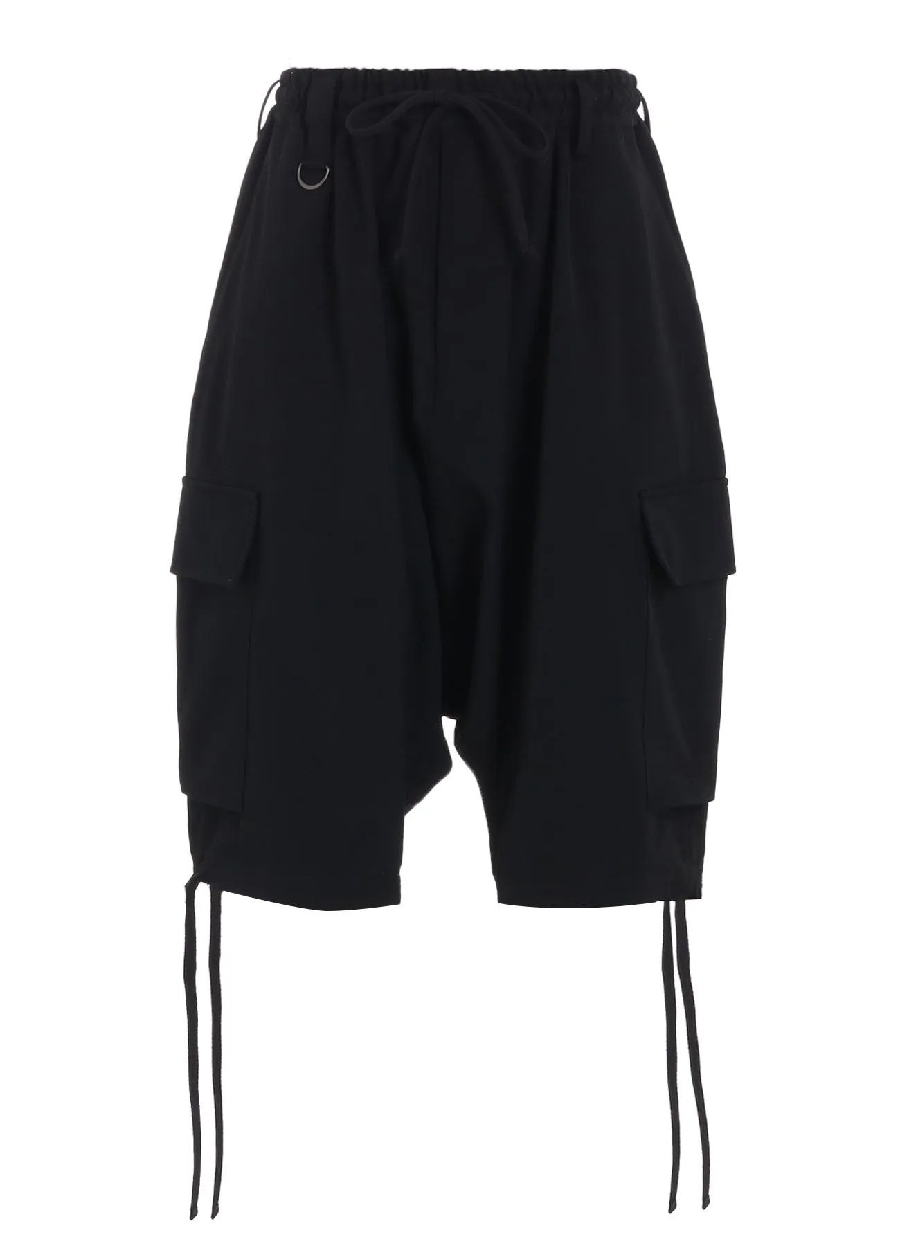 WASHER WOOL GABARDINE SARUEL CARGO SHORTS