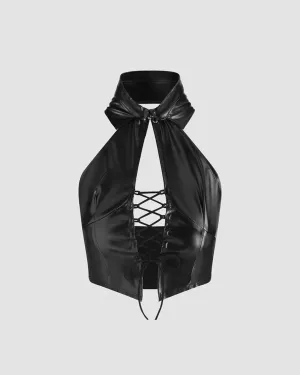 Webbed Passions Halter Top