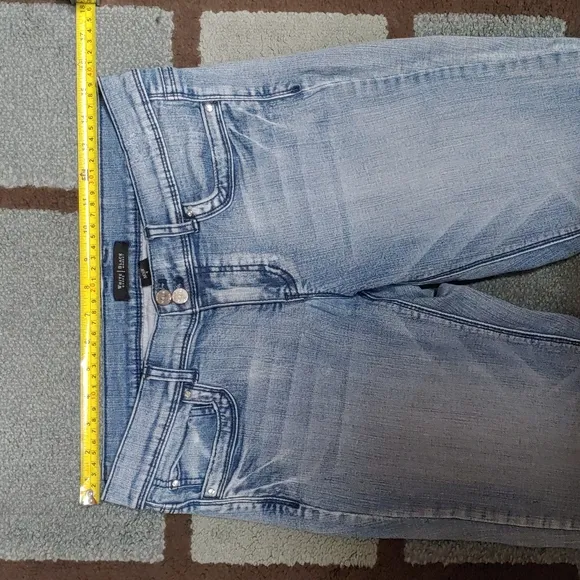 White House Black Market Noir Pedal Pusher Jean Shorts 4