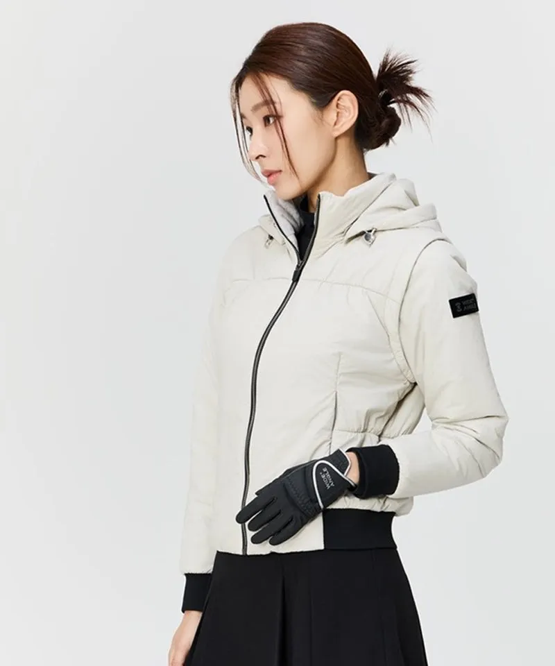 WideAngle: To Stretch Polartec Padding Jacket L - Sand
