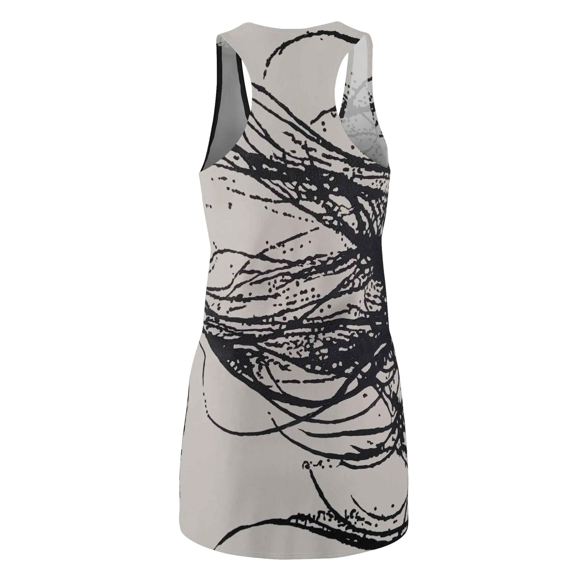 Windswept Women's Cut & Sew Racerback Dress (AOP)