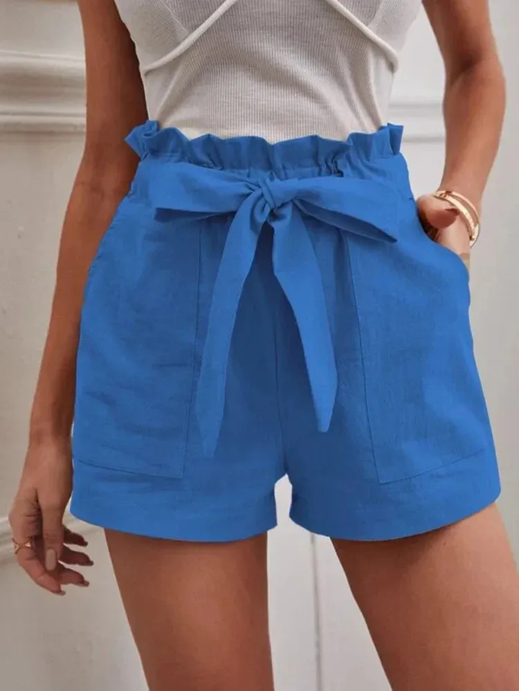 Women's Cotton Drawstring Shorts