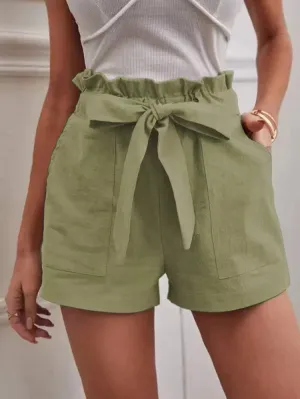 Women's Cotton Drawstring Shorts