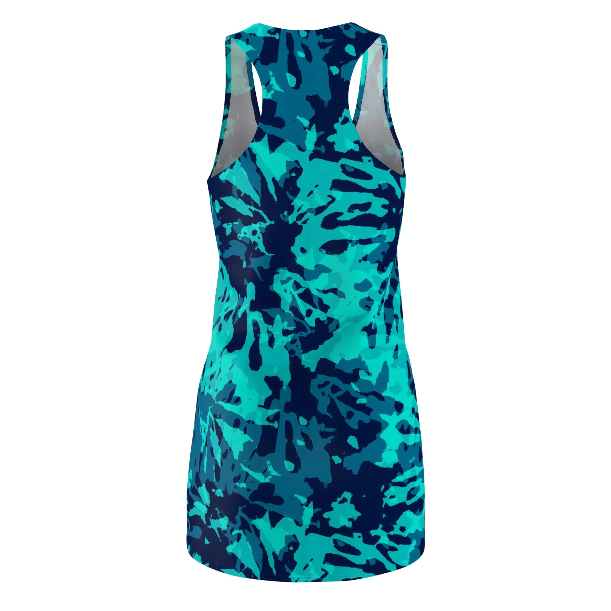 Women's Cut & Sew Racerback Dress (AOP)