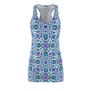 Women's Cut & Sew Racerback Dress (AOP)