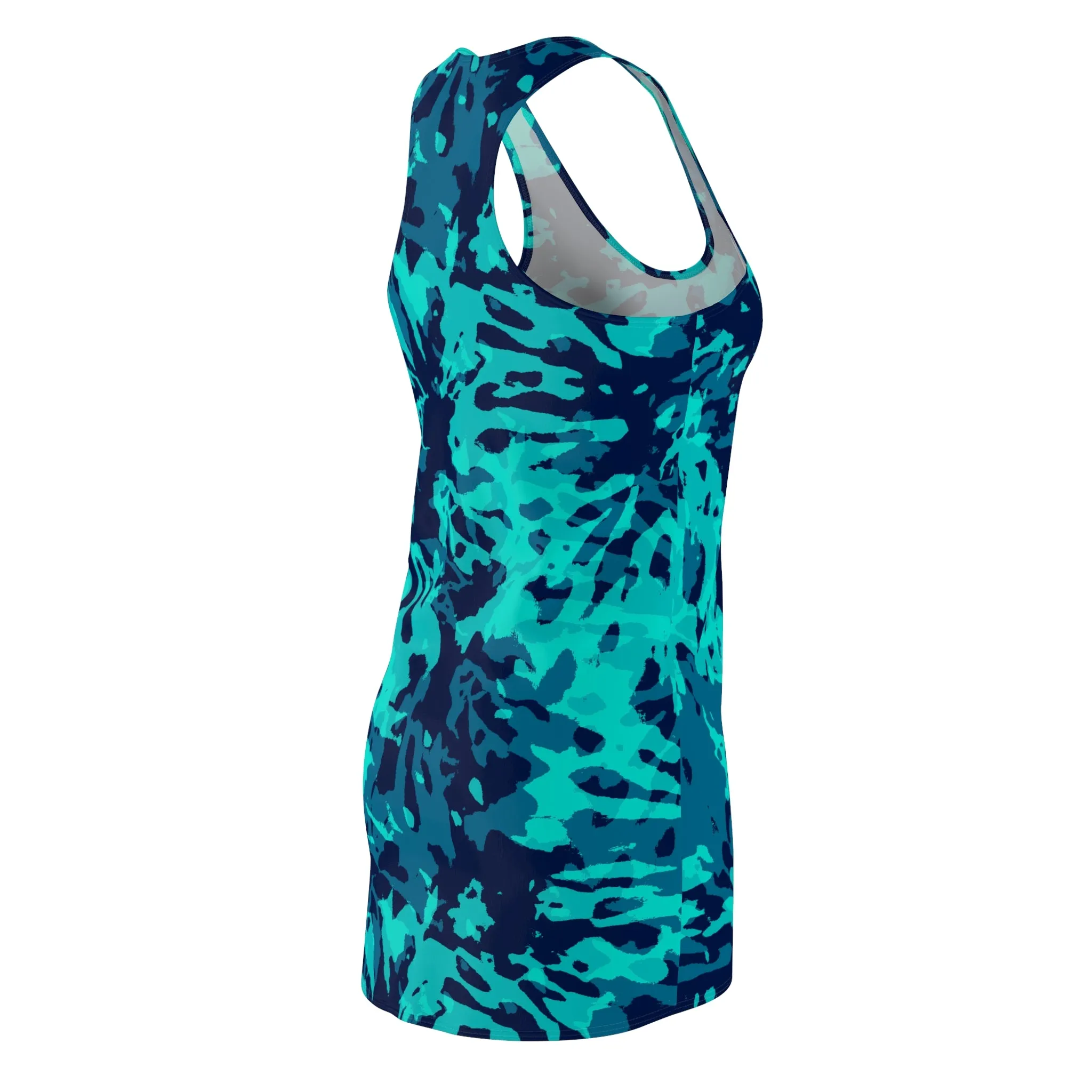 Women's Cut & Sew Racerback Dress (AOP)