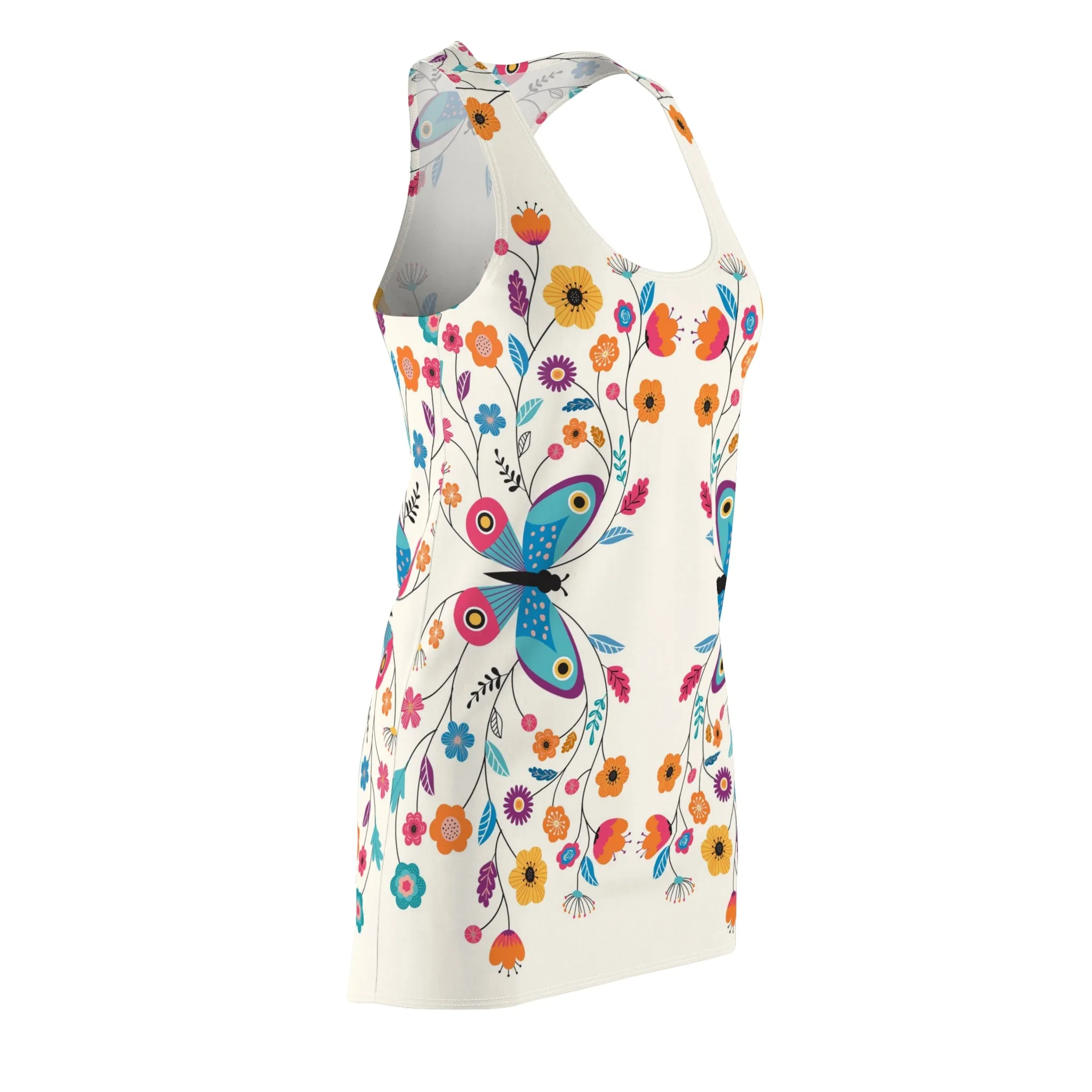 Women's Cut & Sew Racerback Dress (AOP)