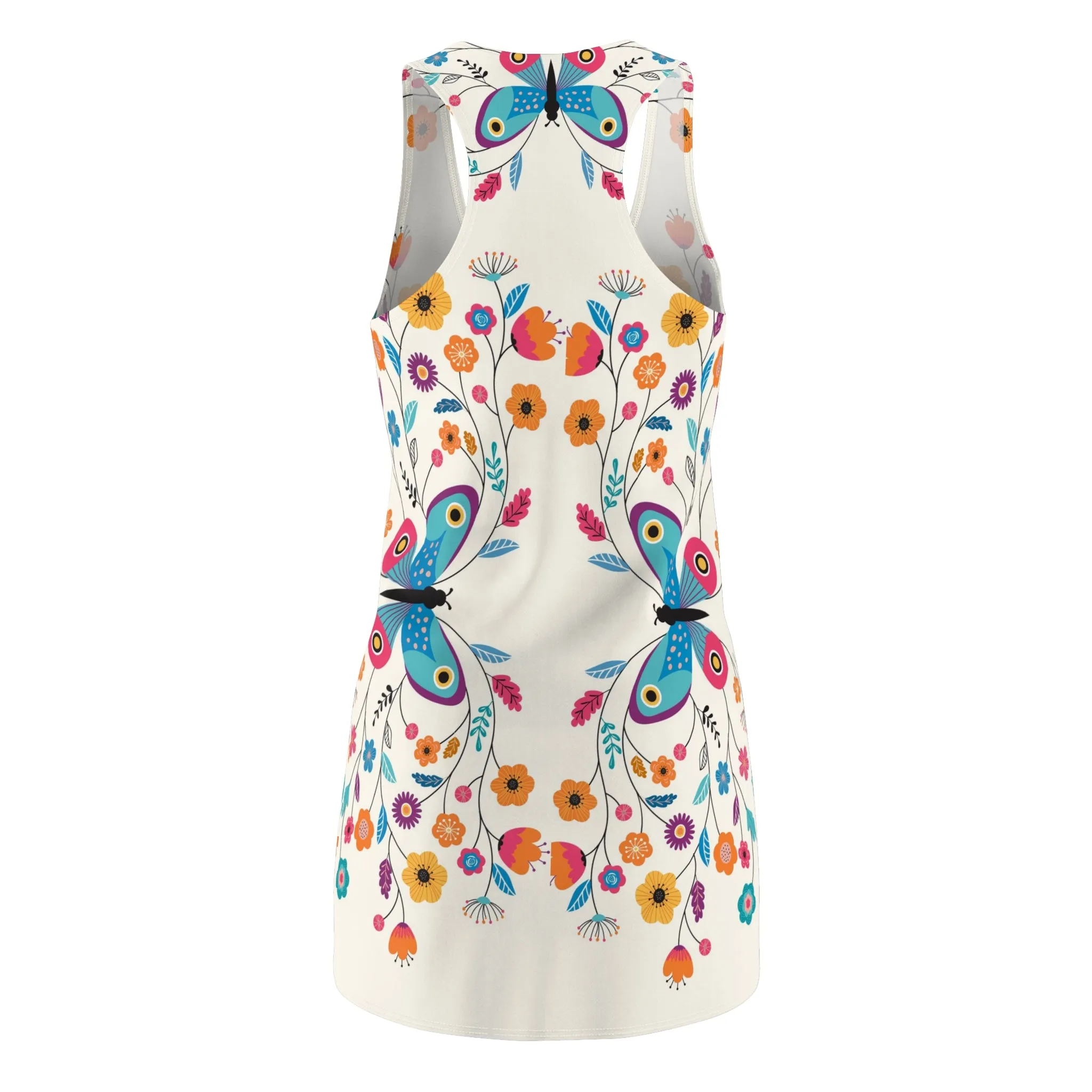 Women's Cut & Sew Racerback Dress (AOP)
