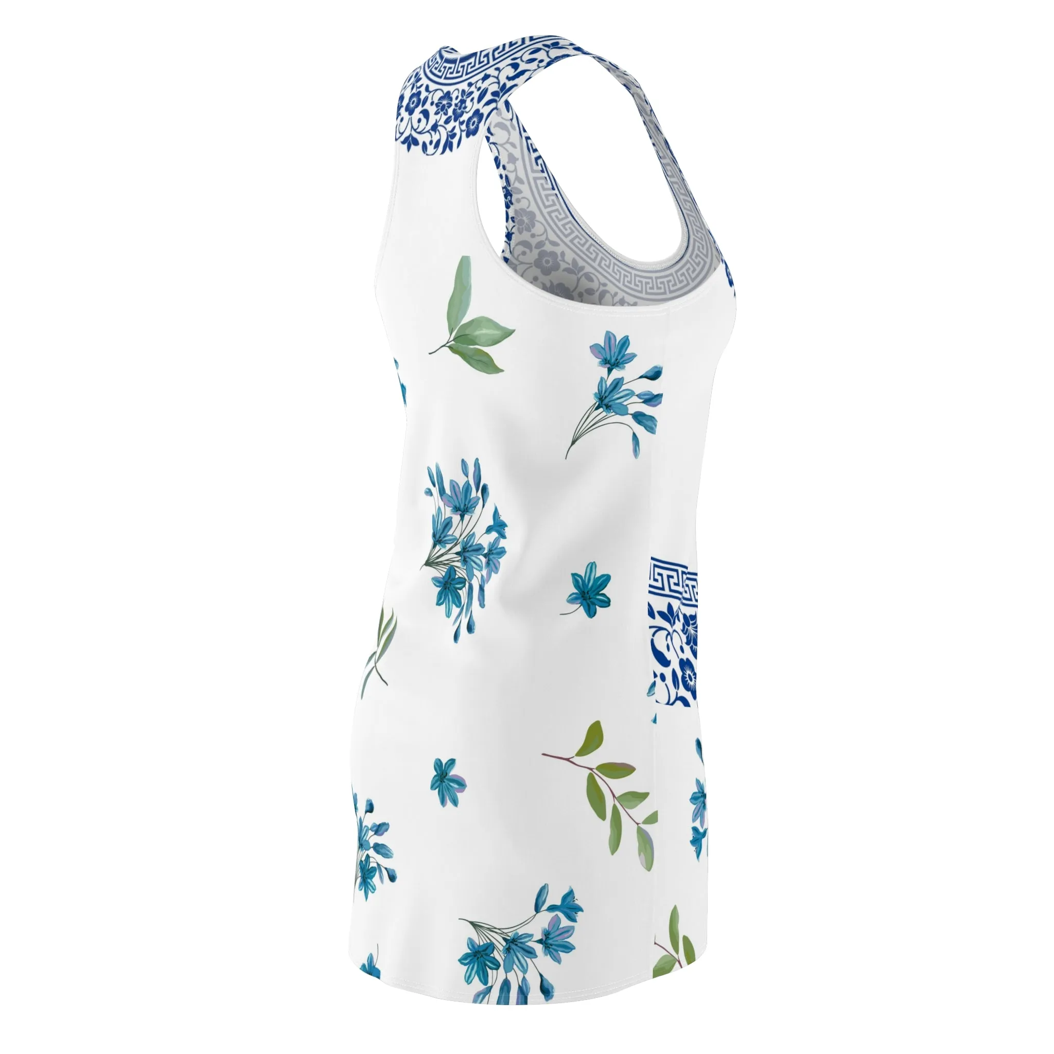 Women's Cut & Sew Racerback Dress (AOP)