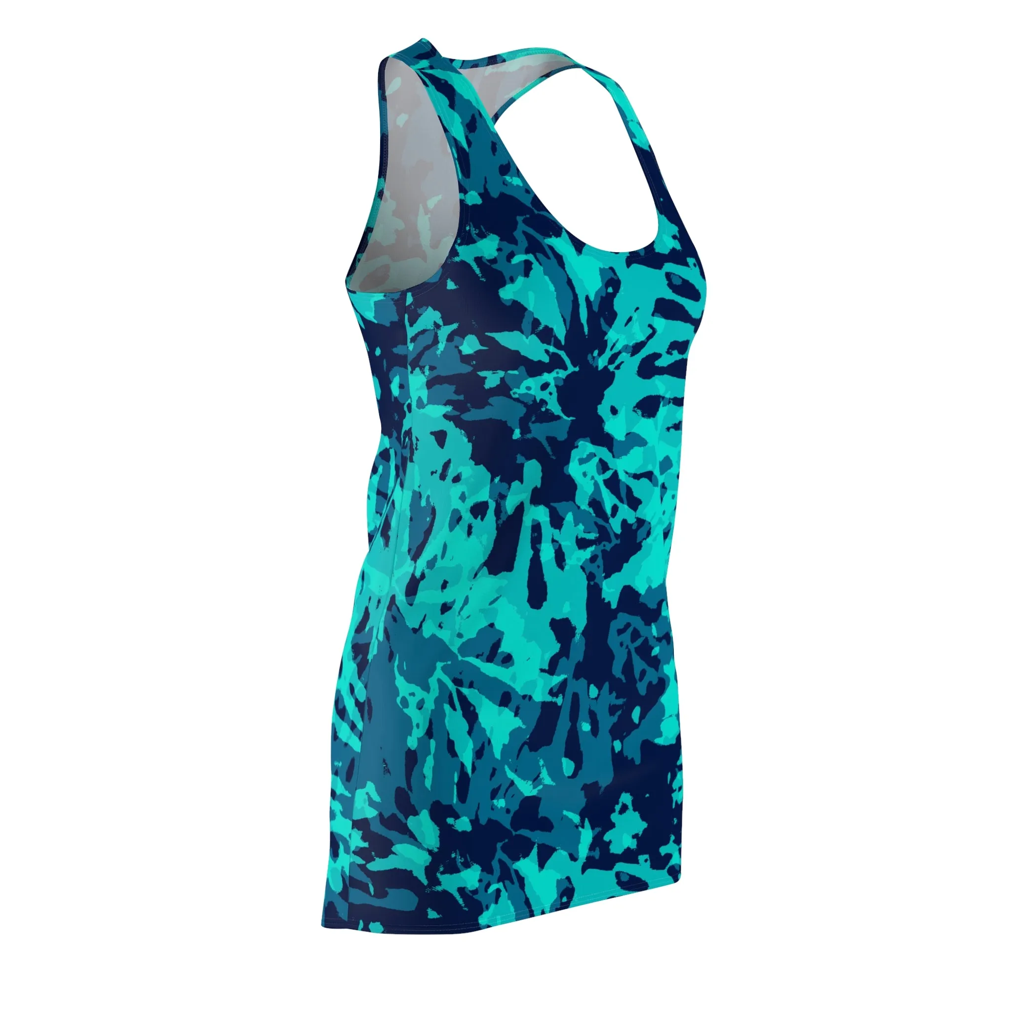 Women's Cut & Sew Racerback Dress (AOP)