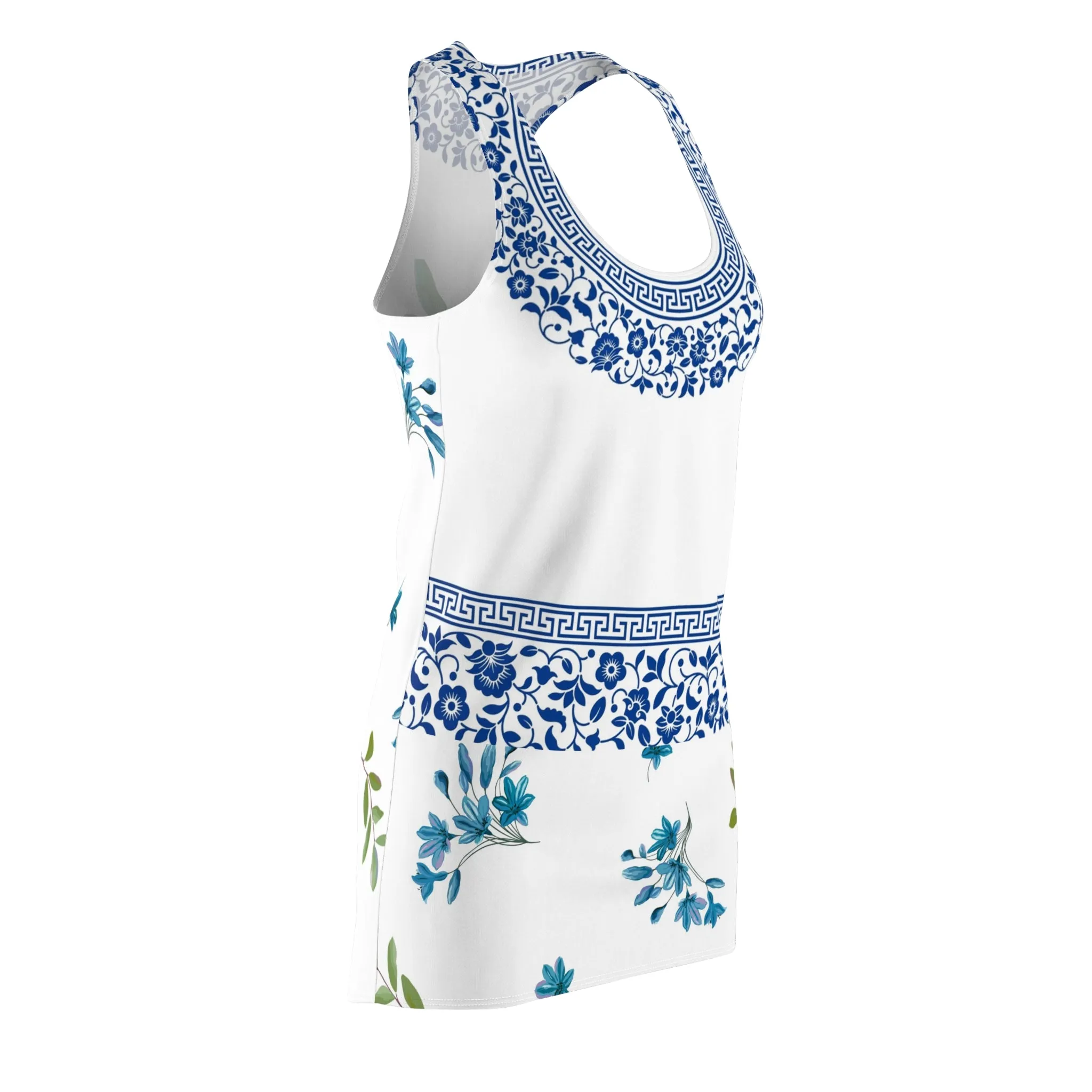 Women's Cut & Sew Racerback Dress (AOP)
