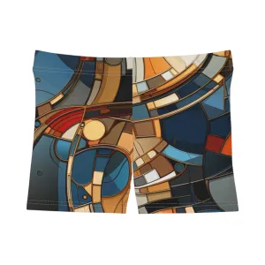 Workout Shorts - Arne Confucius 70s Sci Fi Nebula