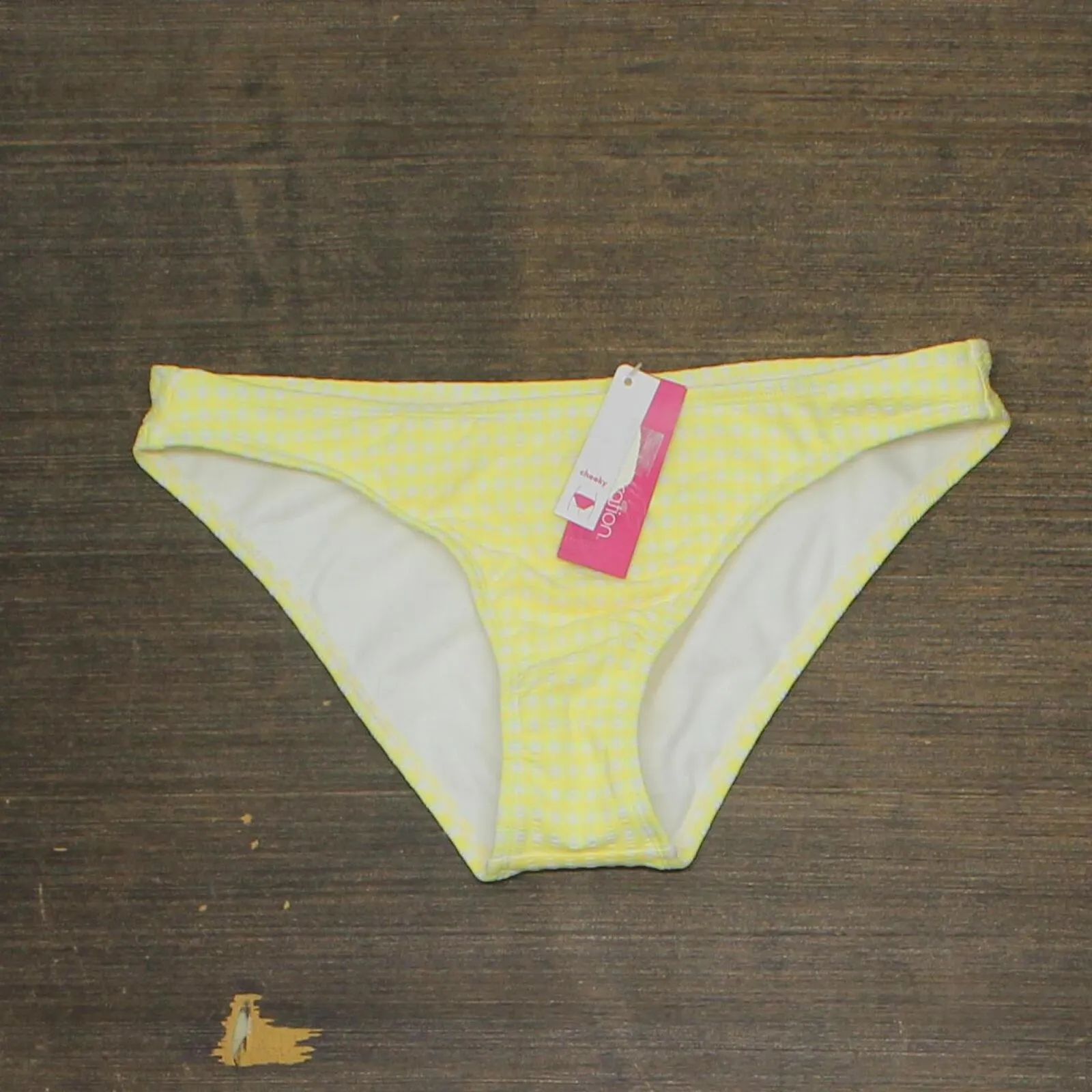 Xhilaration Womens Juniors Textured Cheeky Bikini Bottom 84020093