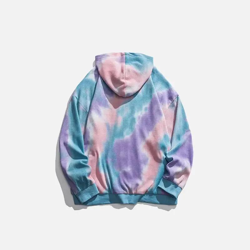 Y2K Tie-Dye Zip Hoodie from the Y2K Streetwear Collection
