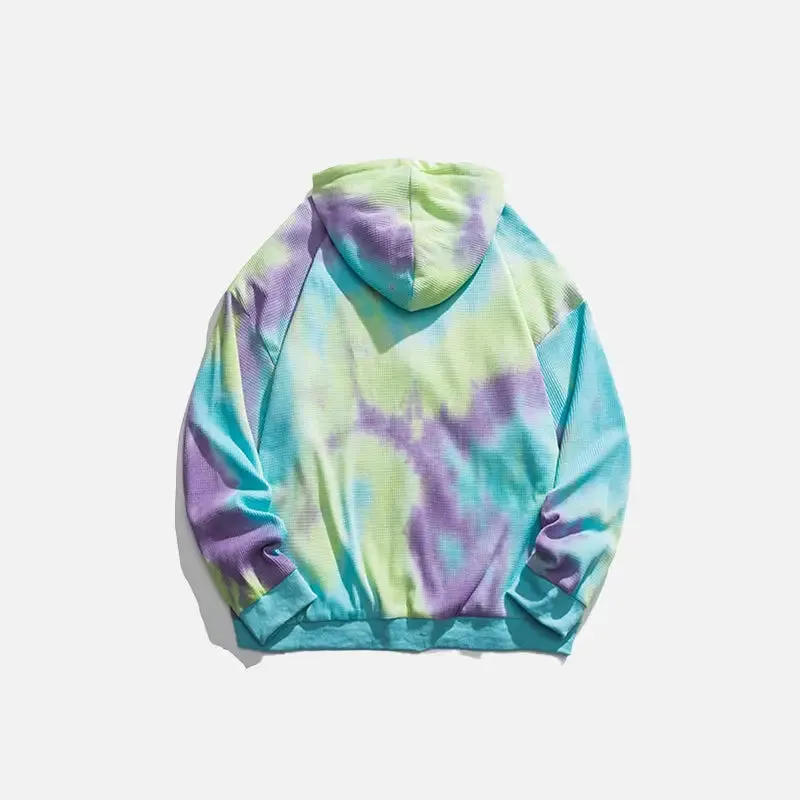 Y2K Tie-Dye Zip Hoodie from the Y2K Streetwear Collection