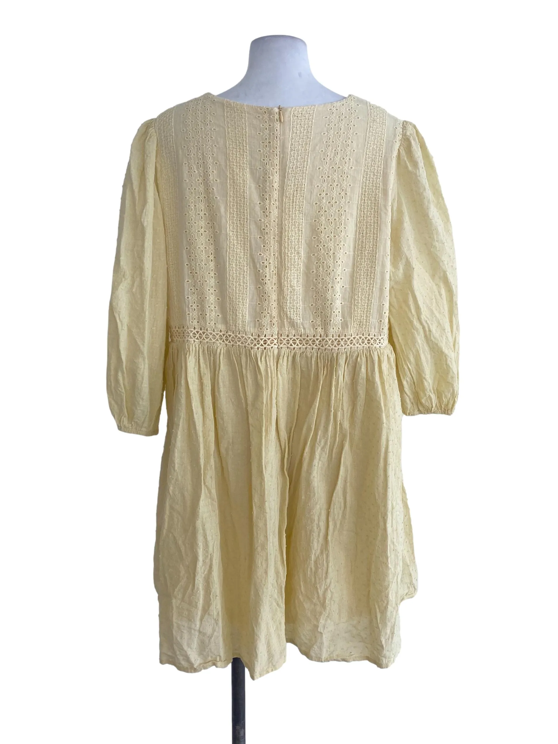 Yellow V Neck Romper